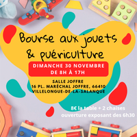 Bourse aux Jouets et puériculture