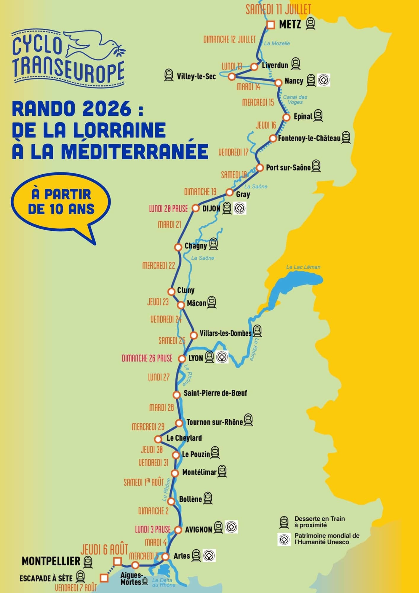 Rando 2026 : de la Lorraine à la Méditerranée