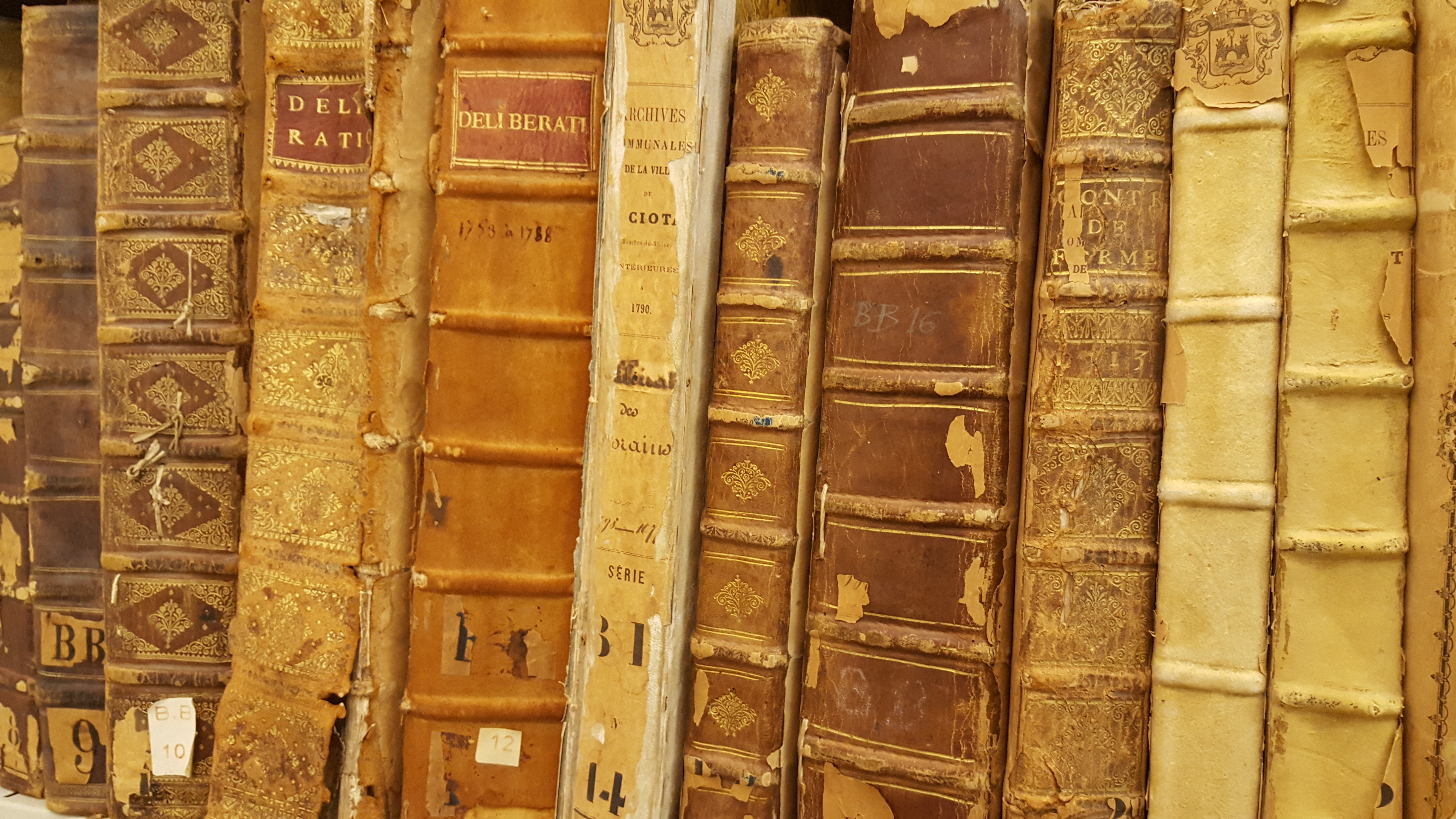 Visites des archives municipales