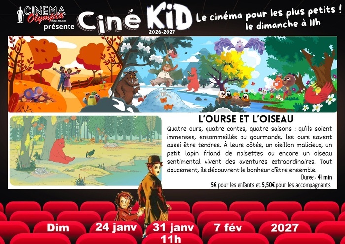 Ciné Kid - l'Ourse et l'Oiseau