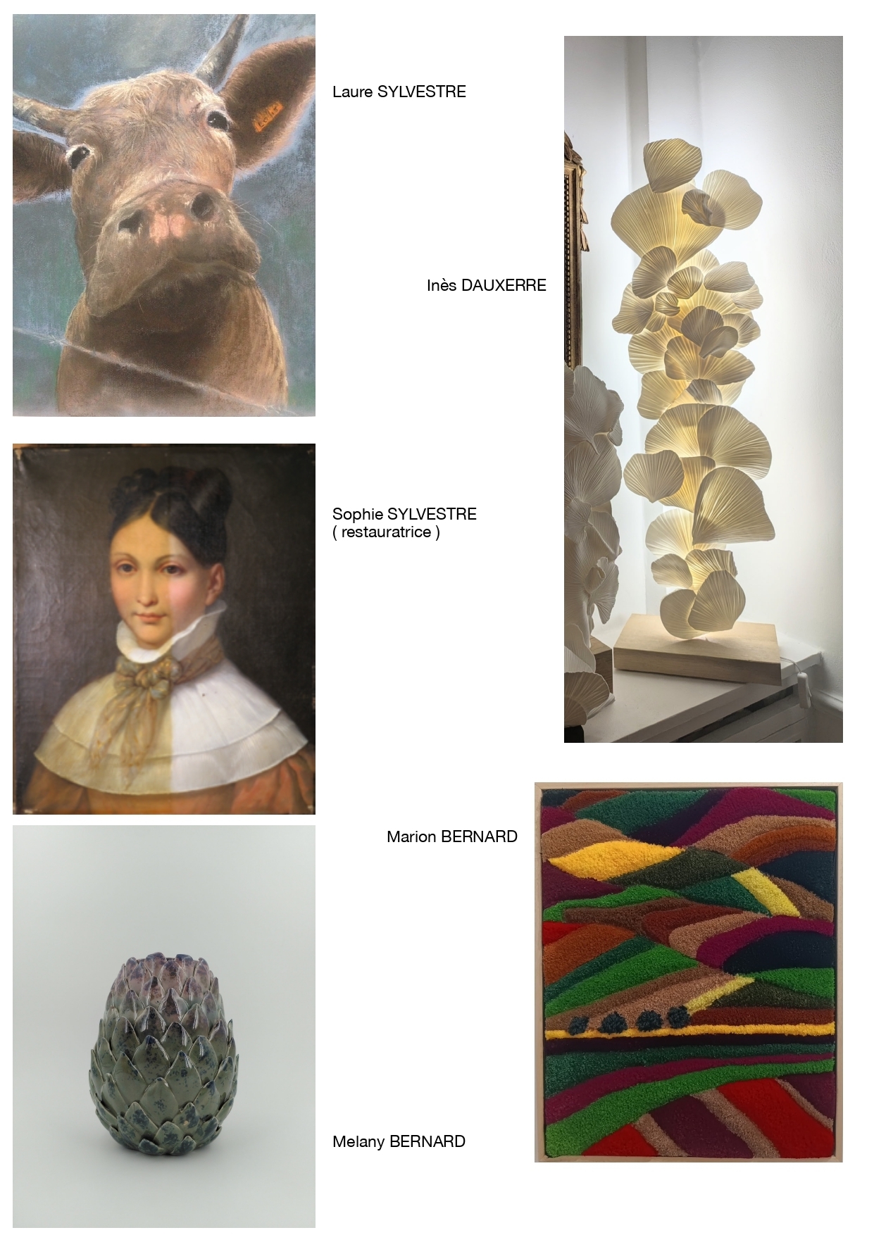 Exposition « peintures » et visite des jardins du Château du Terreau