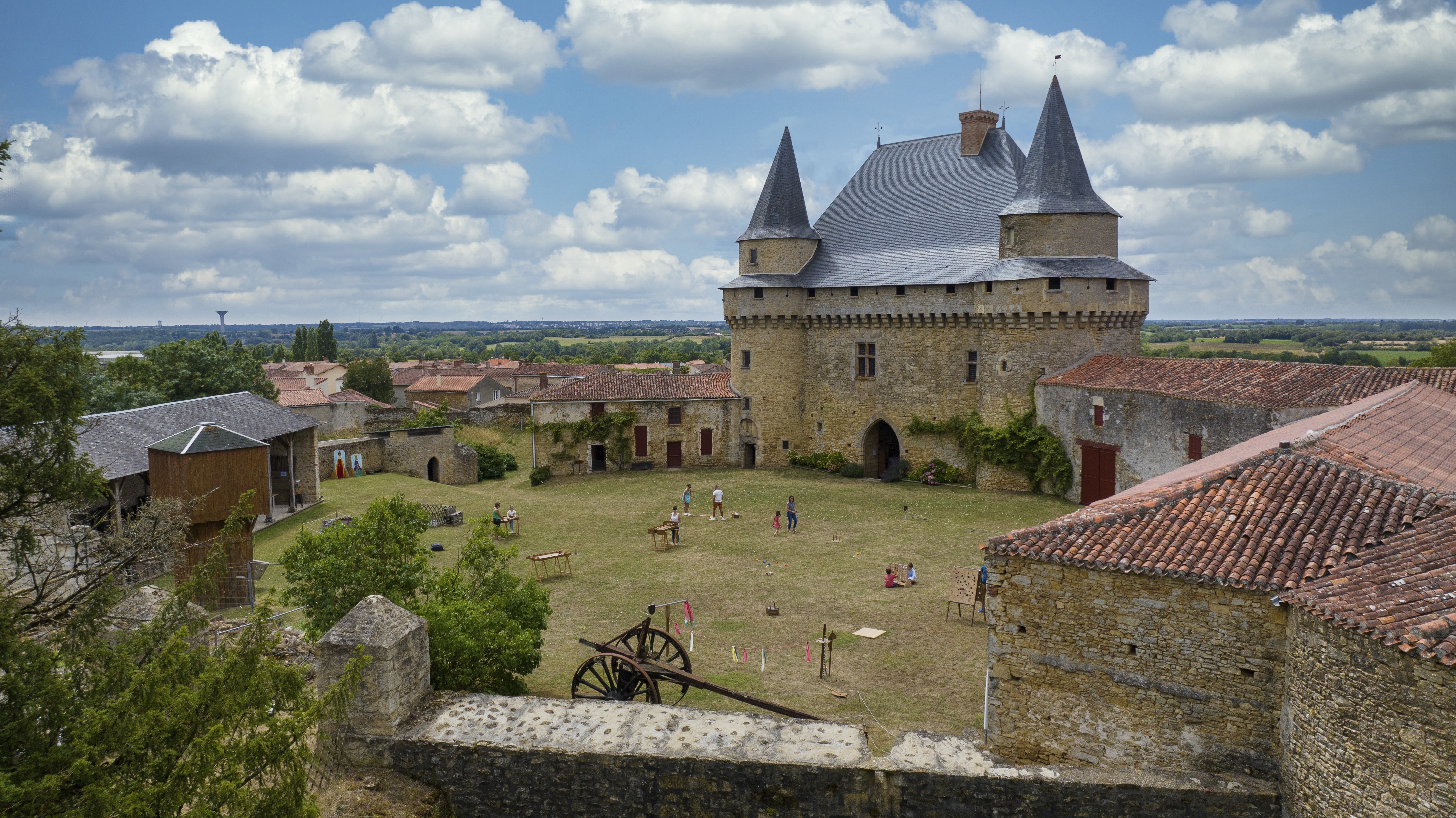 Visite guidée du château de Sigournais