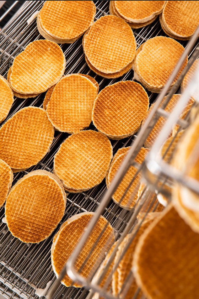 Visite de l'atelier de fabrication de Gaufres Fourrées de la Biscuiterie Eugène Blond