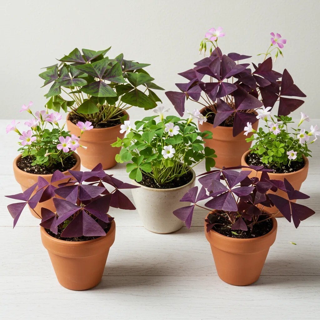 Atelier plantation : l'Oxalis