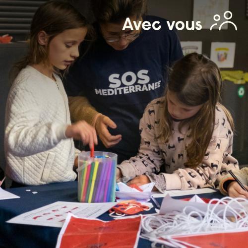 Rencontre : SOS méditerranée, expliqué aux enfants
