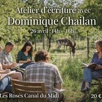 Atelier d'écriture en plein air