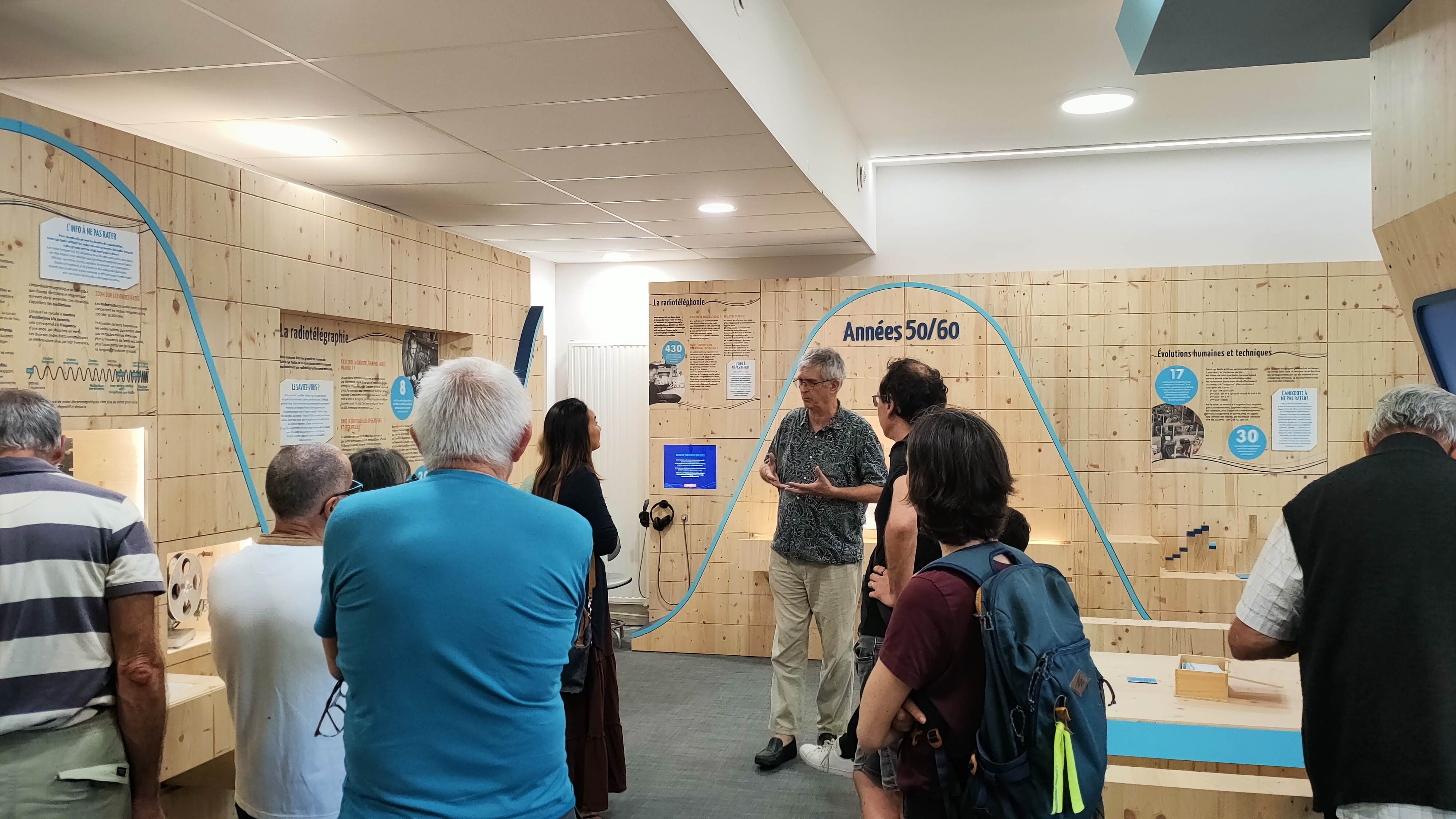 Visite guidée du musée Saint-Lys Radio