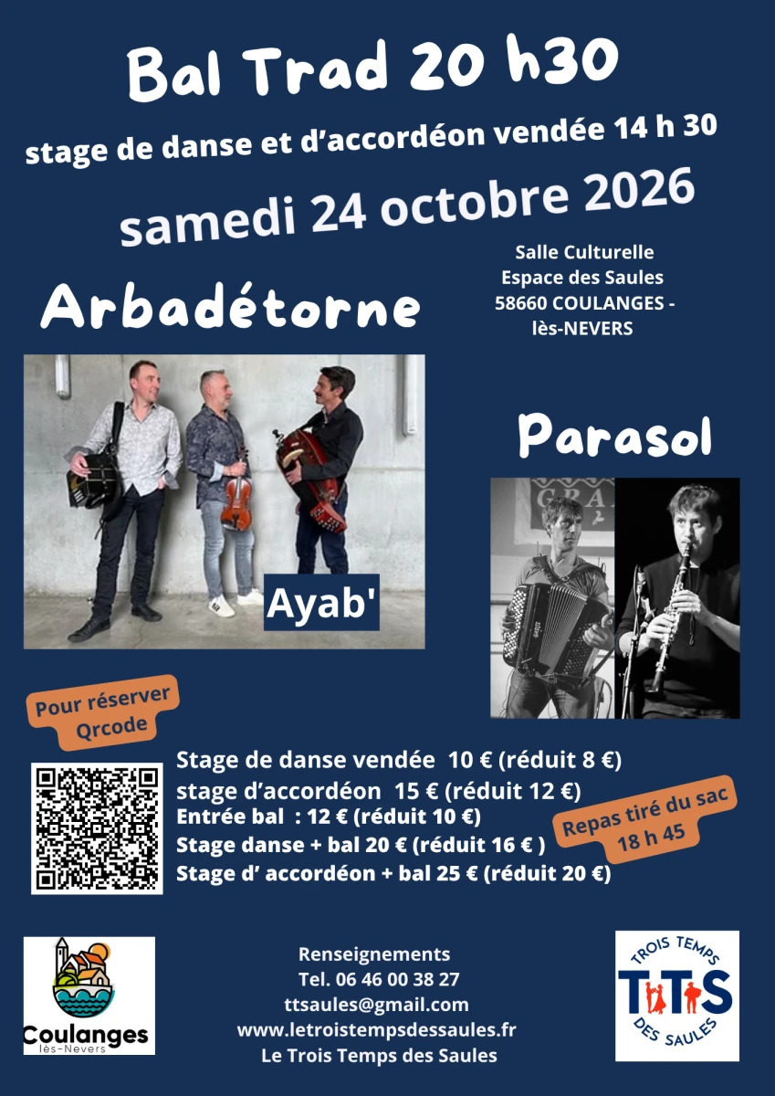 Bal Trad stage de danse accordéon