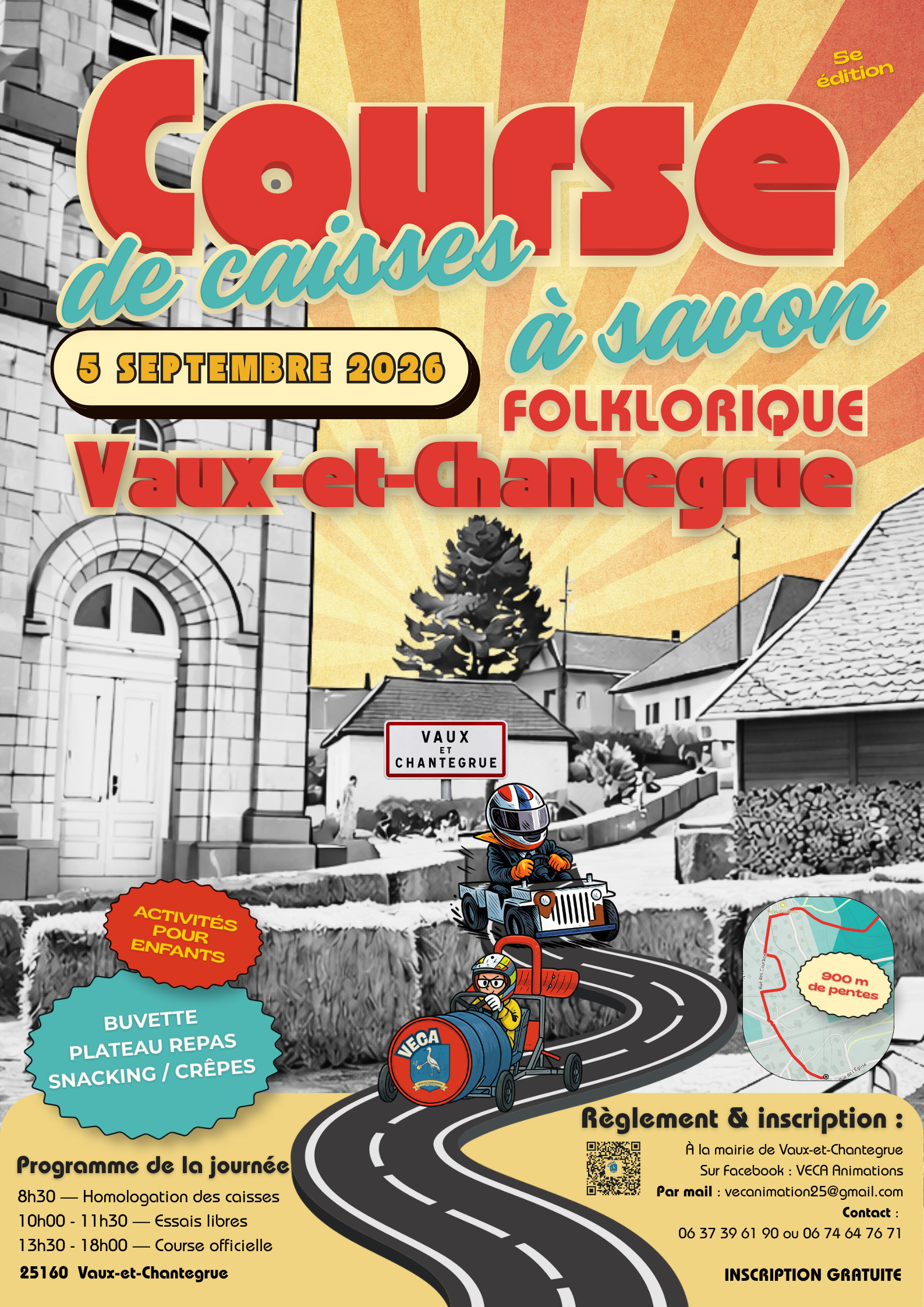 Course caisse à savon Folklorique