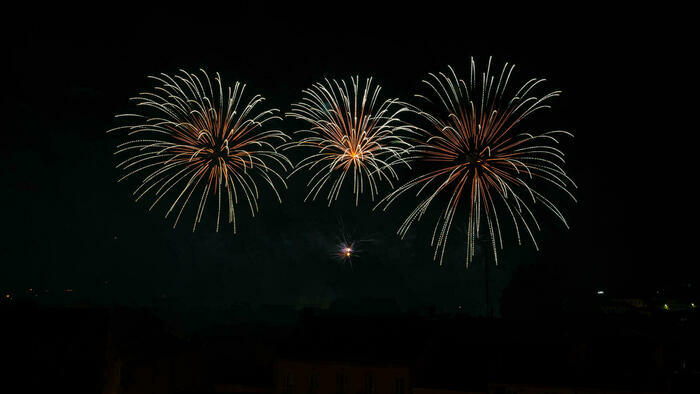 Grand feu d’artifice