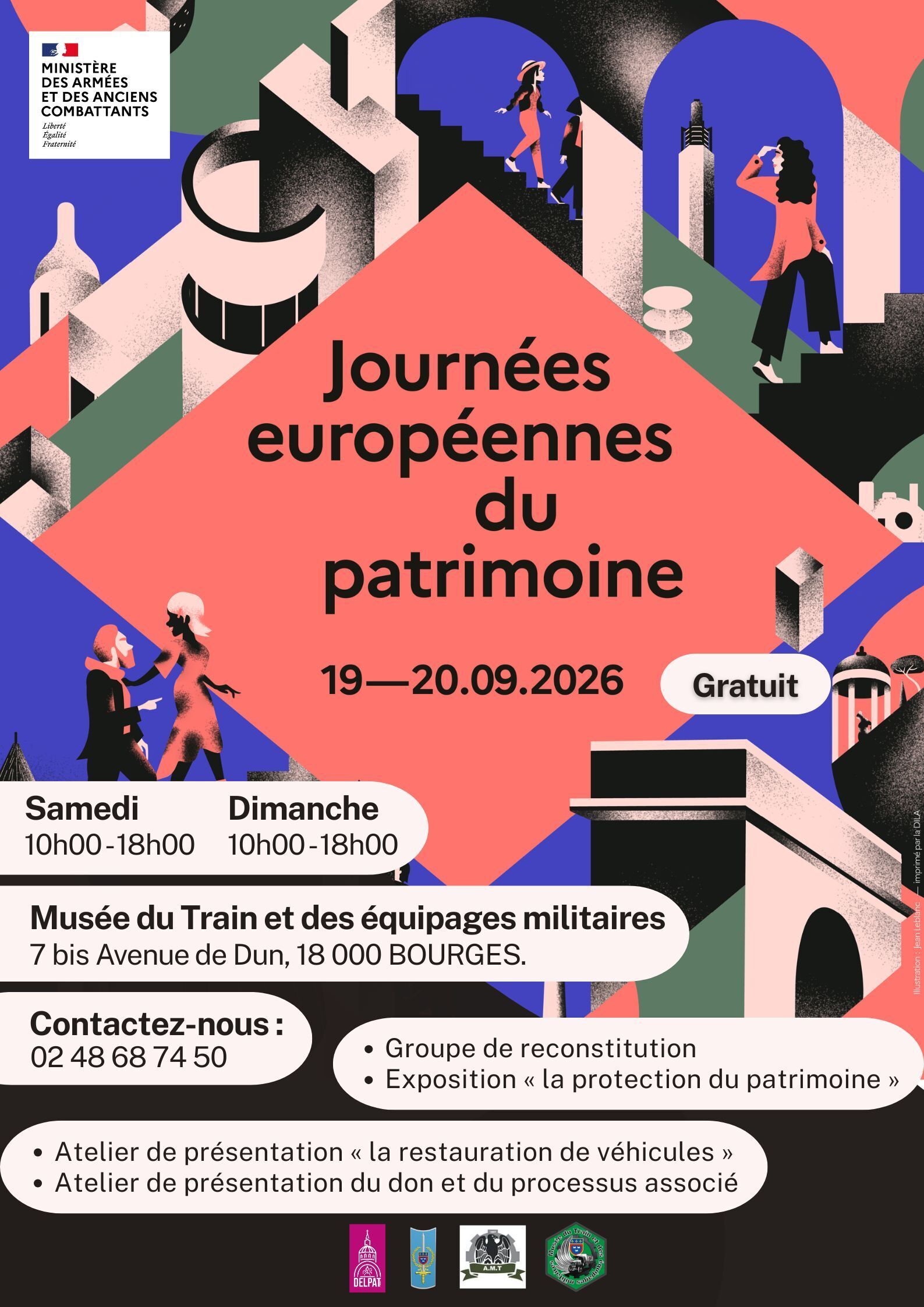 Visite du musée du Train et des équipages militaires
