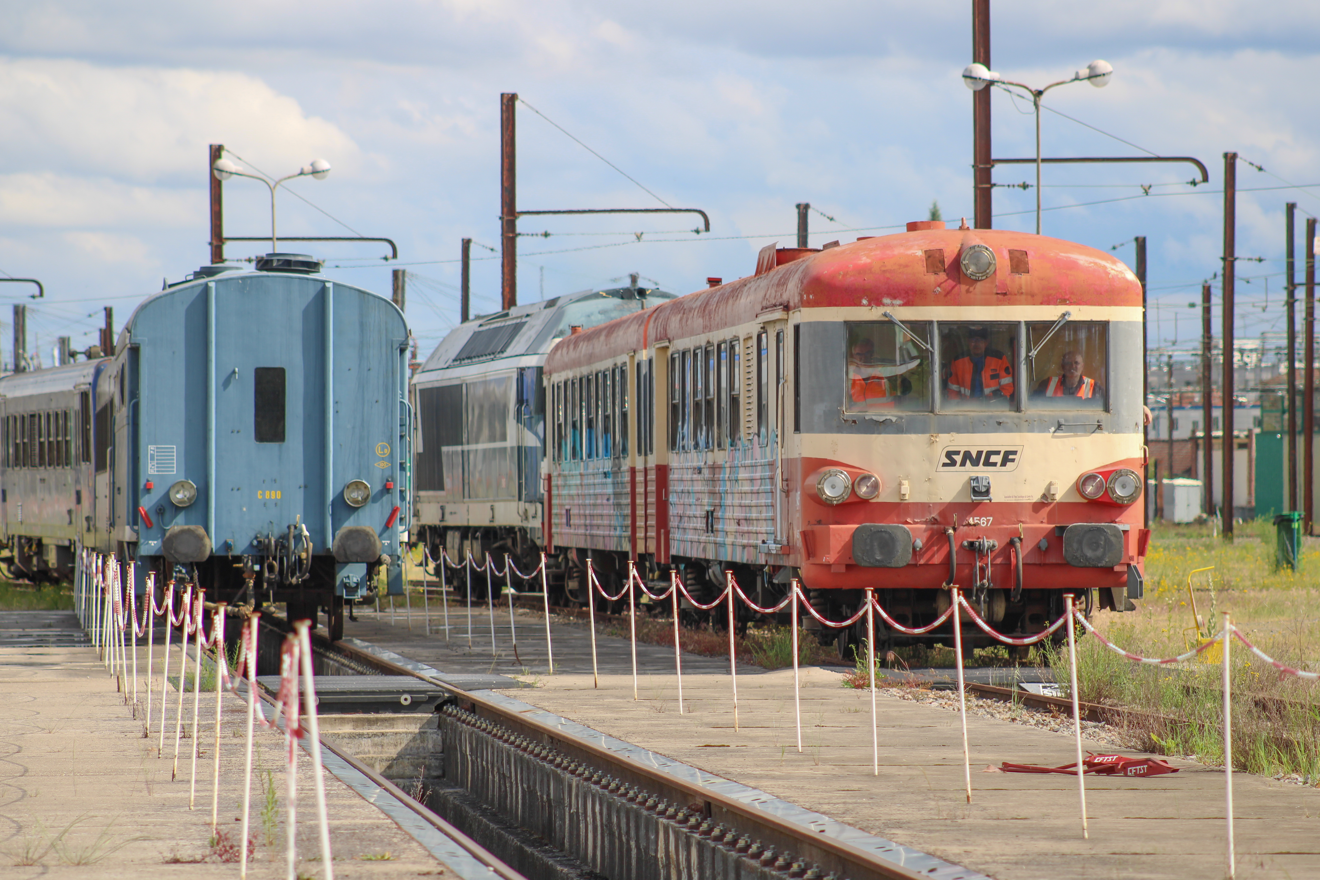 Journées du Patrimoine ferroviaire au dépôt de Vierzon