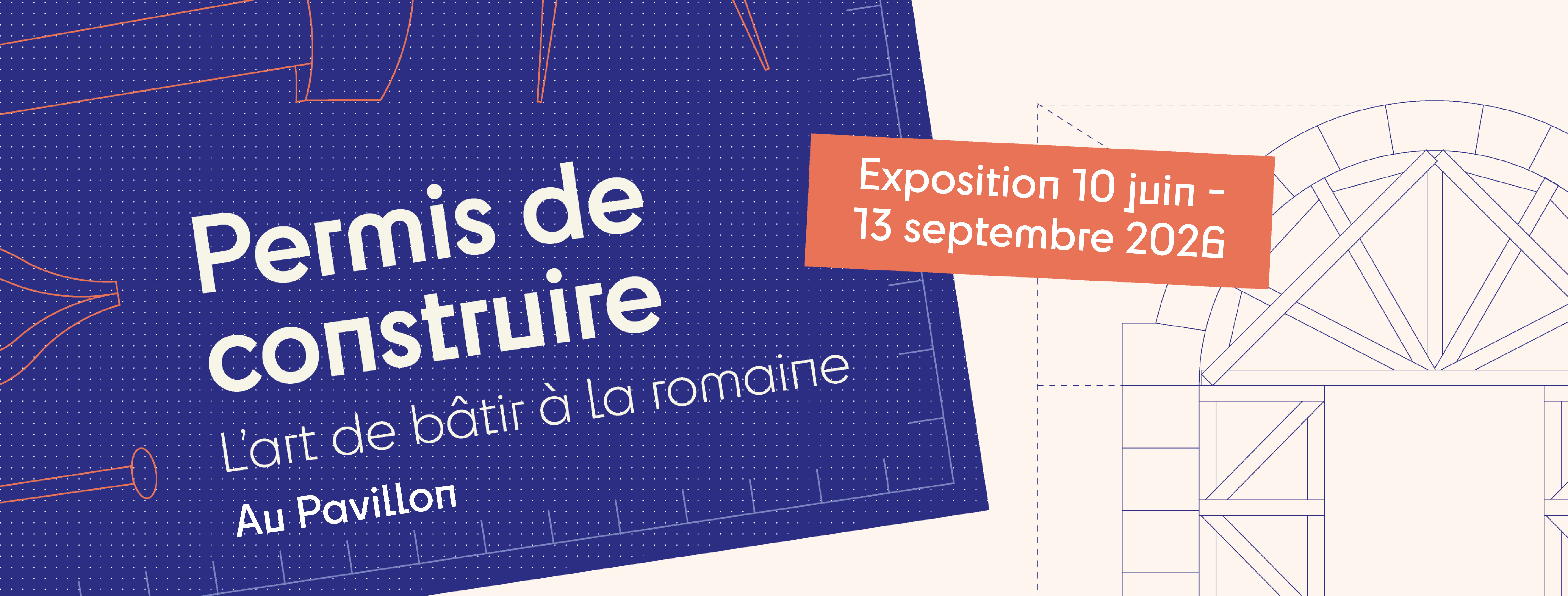 Visite guidée de l'exposition "Permis de construire. L'art de bâtir à la romaine"