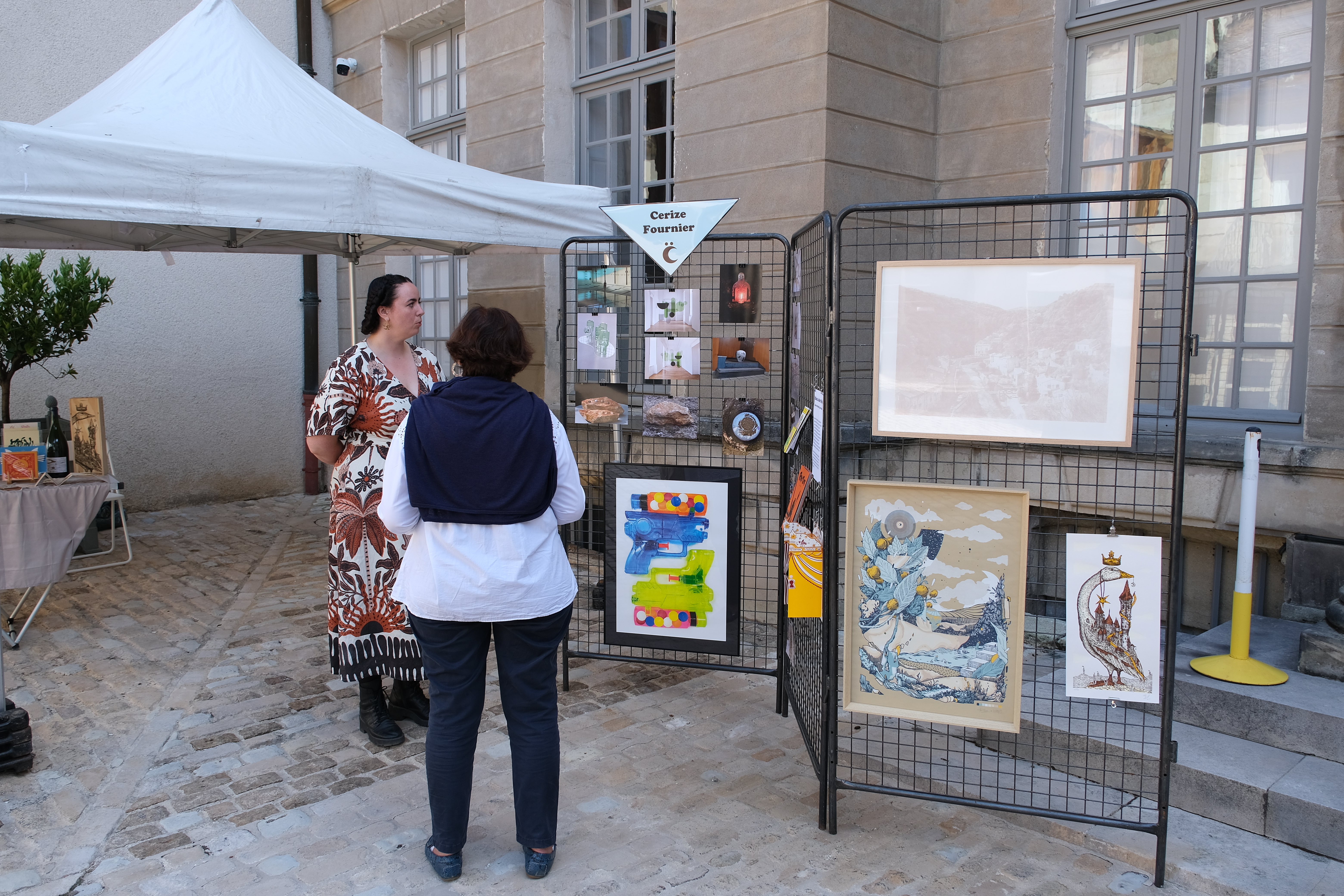 Rencontre avec des artistes à la DRAC BFC de Dijon