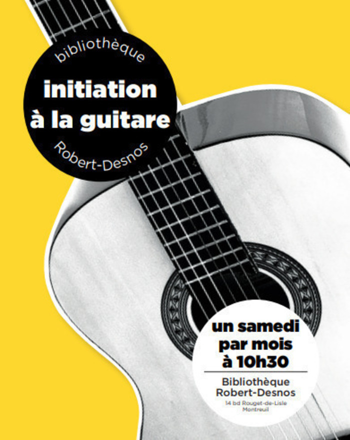 Initiation à la guitare