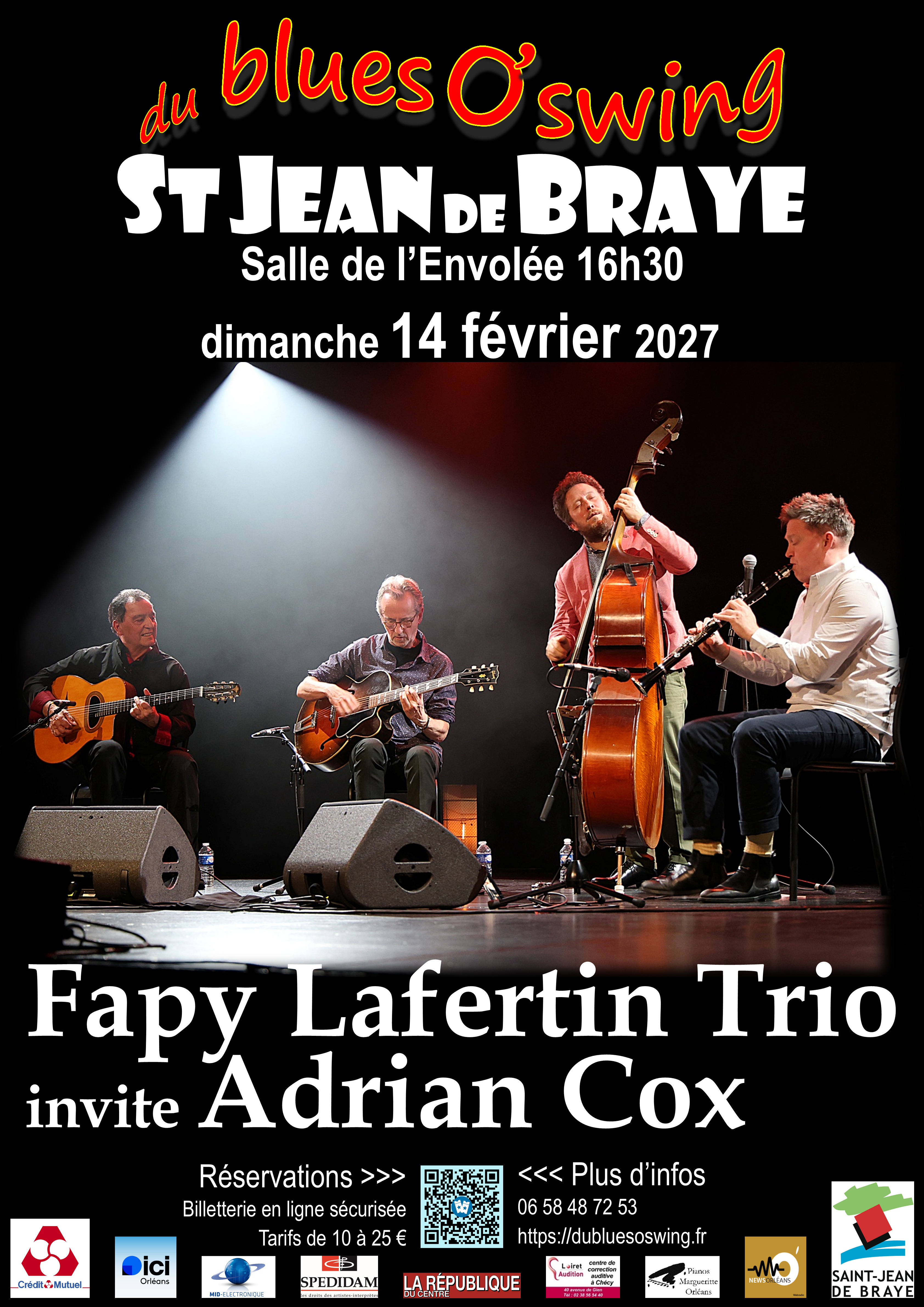 Fapy Lafertin Trio invite Adrian Cox