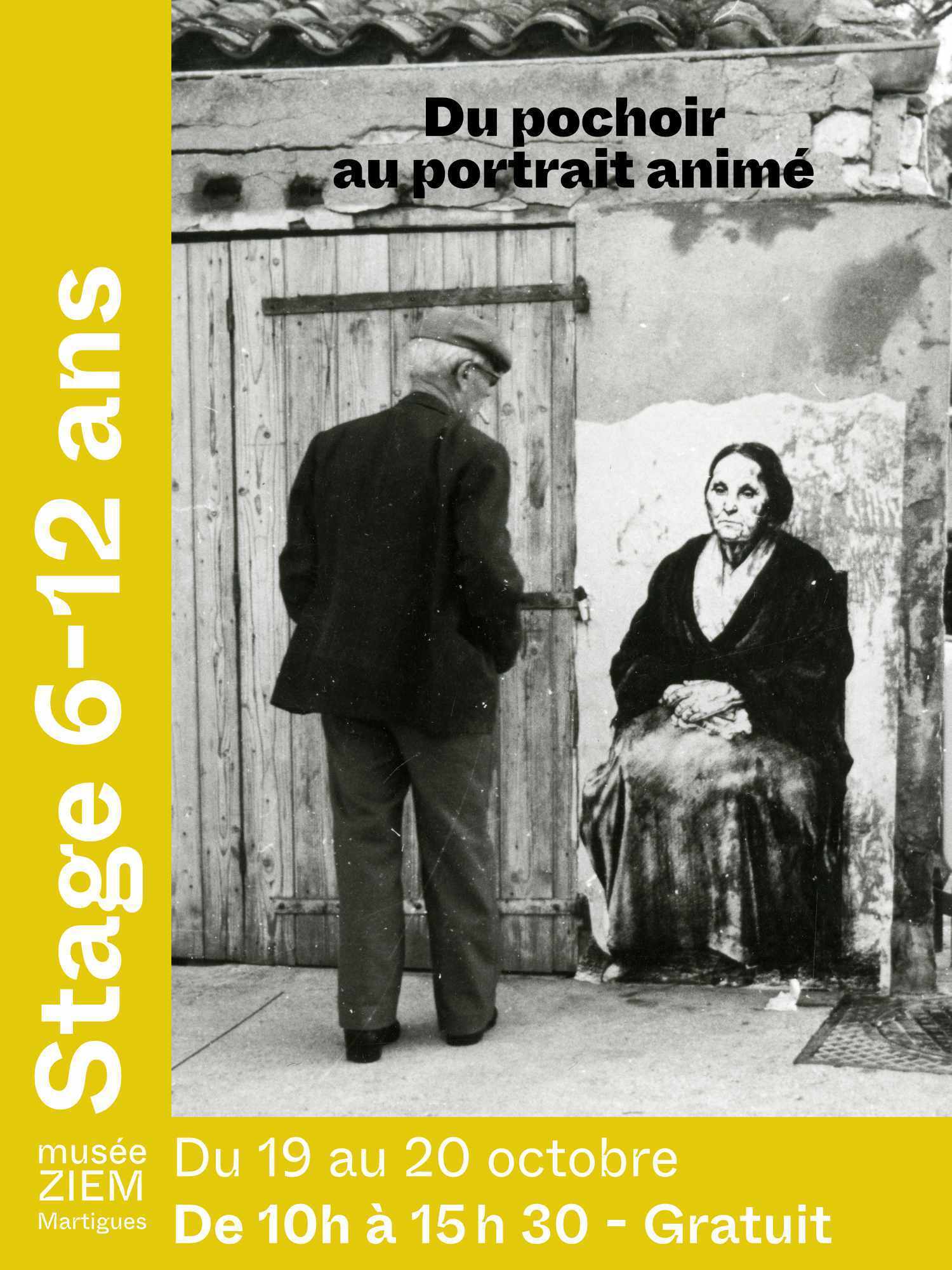 "Du pochoir au portrait animé"