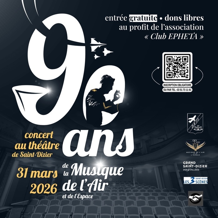 90 ans – Concert de la Musique de l’Air et de l’Espace
