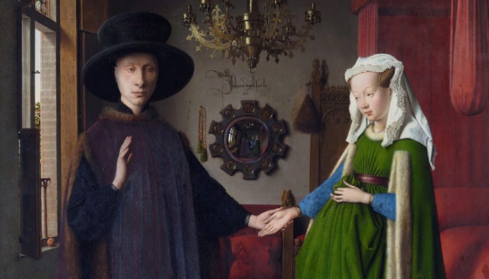 Les époux Arnolfini de Jan Van Eyck : un miroir, mille secrets