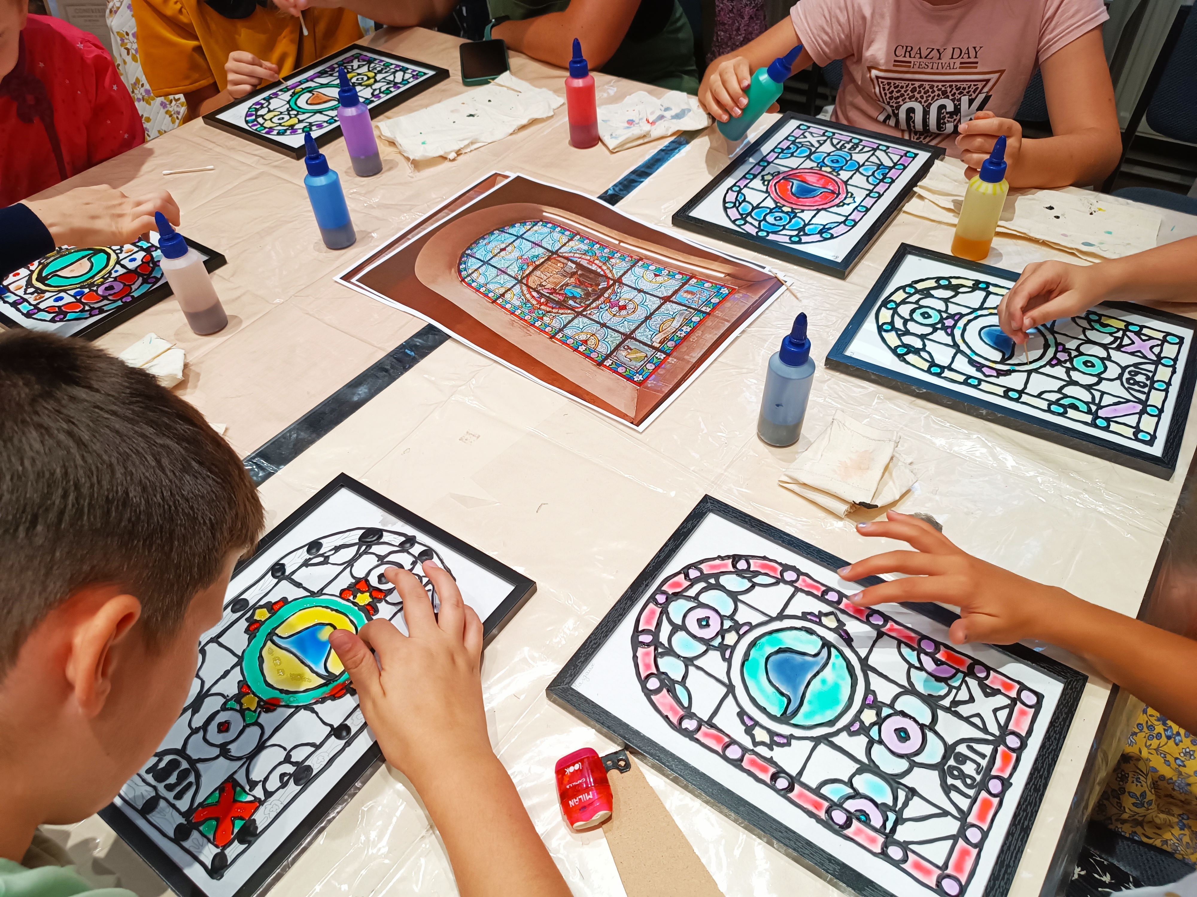Atelier manuel en lien avec le patrimoine