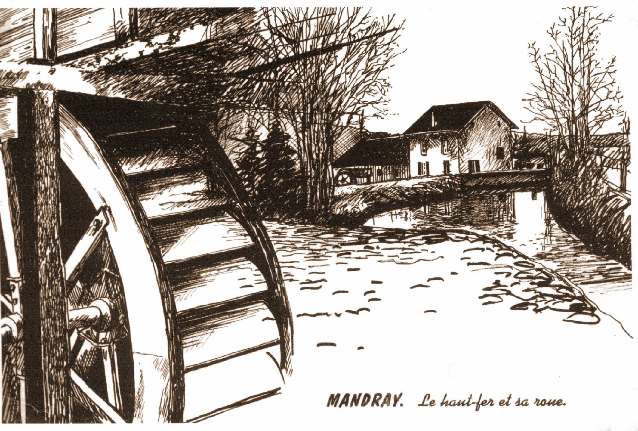 Mandray et ses trois moulins, cinq siècles d'histoire