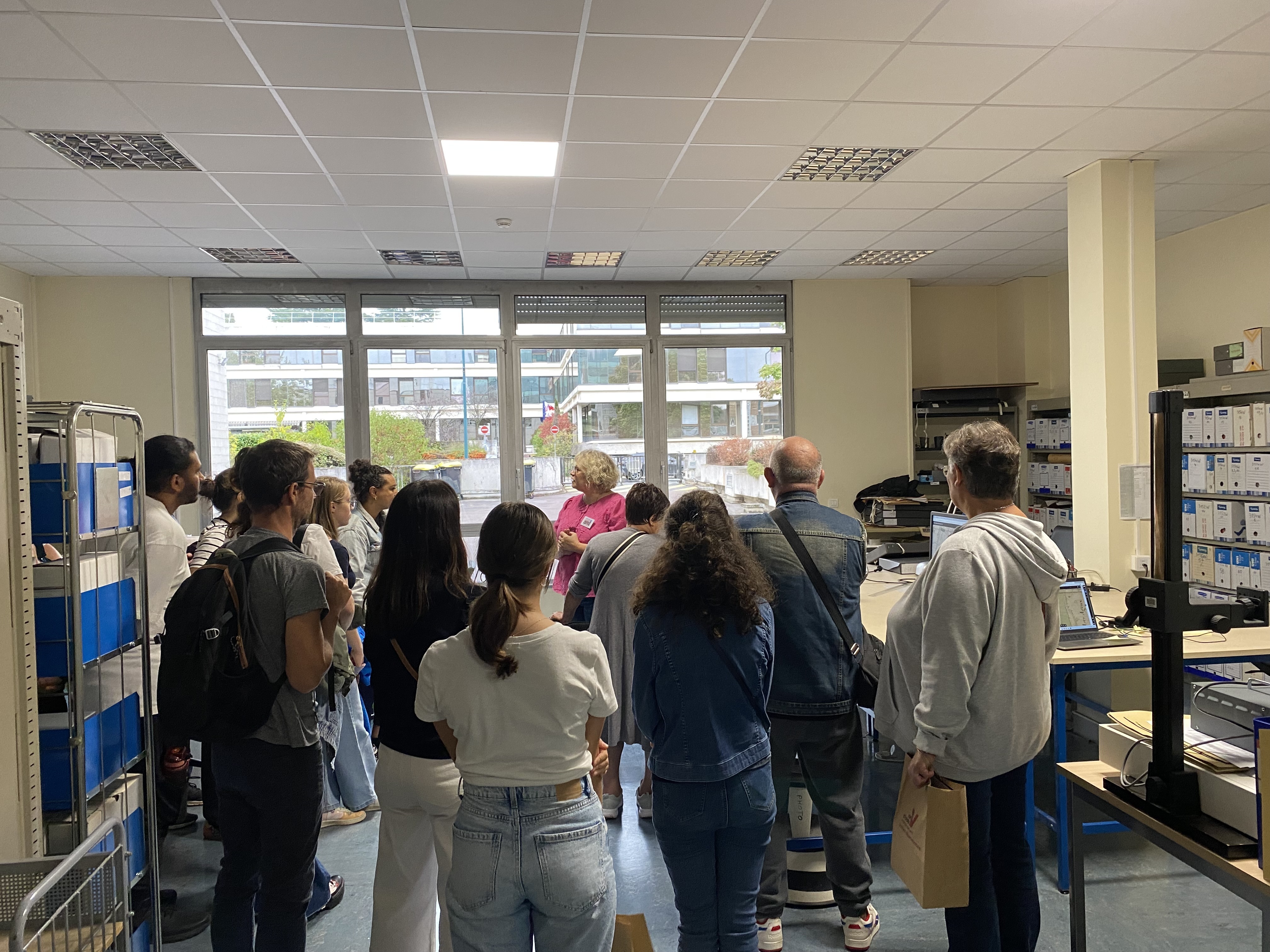 Visite des coulisses