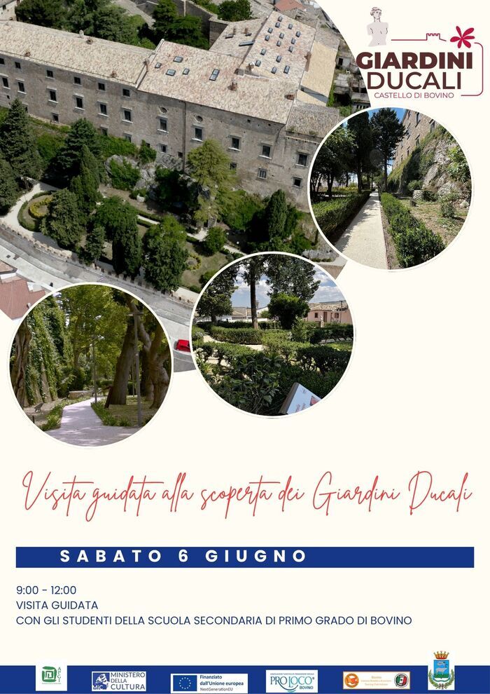 VISITA GUIDATA ALLA SCOPERTA DEI GIARDINI DUCALI DI BOVINO