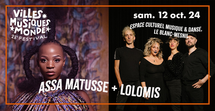 Assa Matusse + Lolomis • Festival Villes des Musiques du Monde