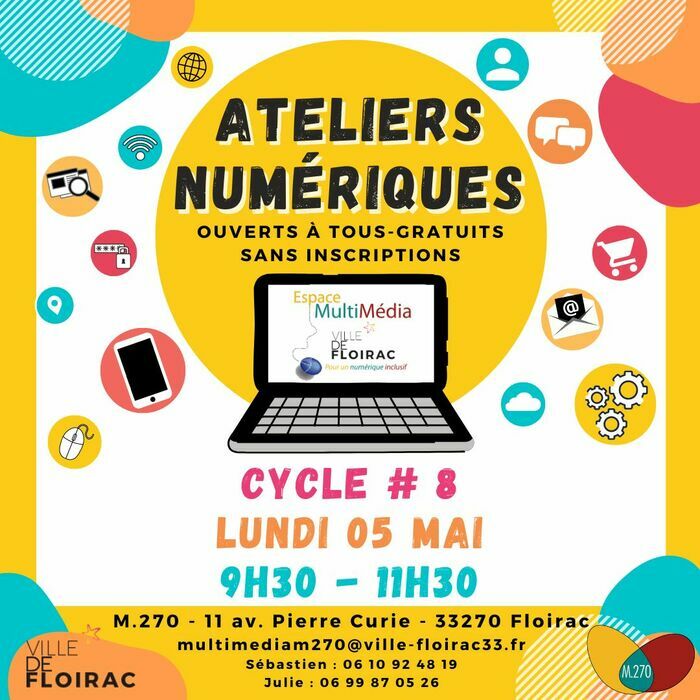 Nouveau Cycle Ateliers Numériques Le 5 mai 2025