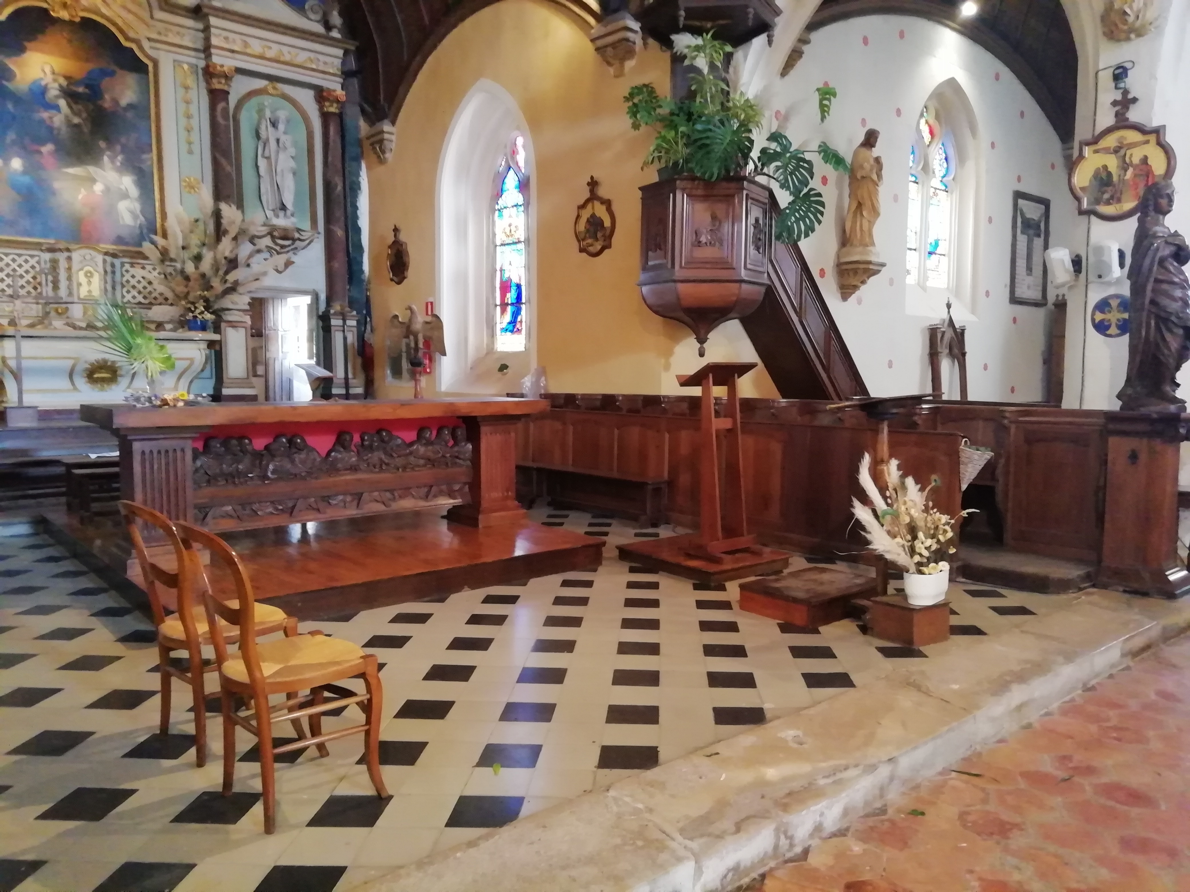Visite libre de l'église