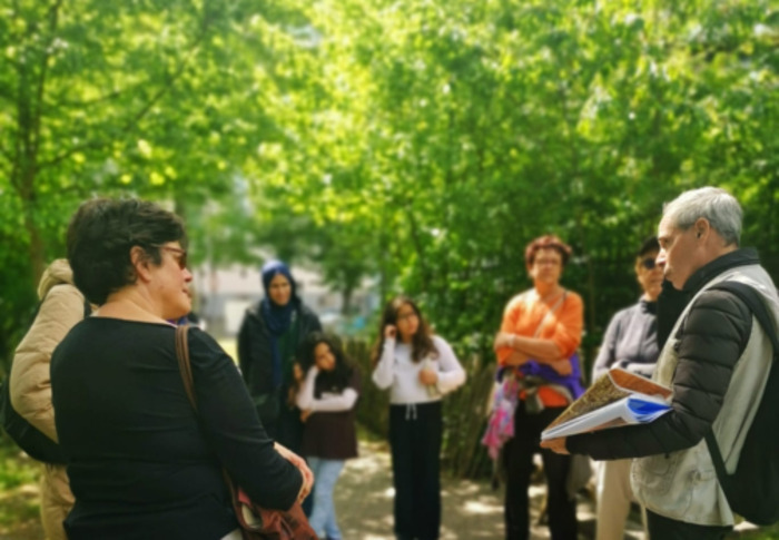 Balade urbaine au Grand Parc : "Le Grand Parc se met au vert !"