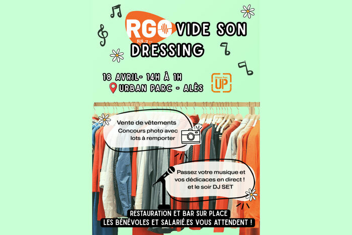 Radio Grille Ouverte vide son dressing