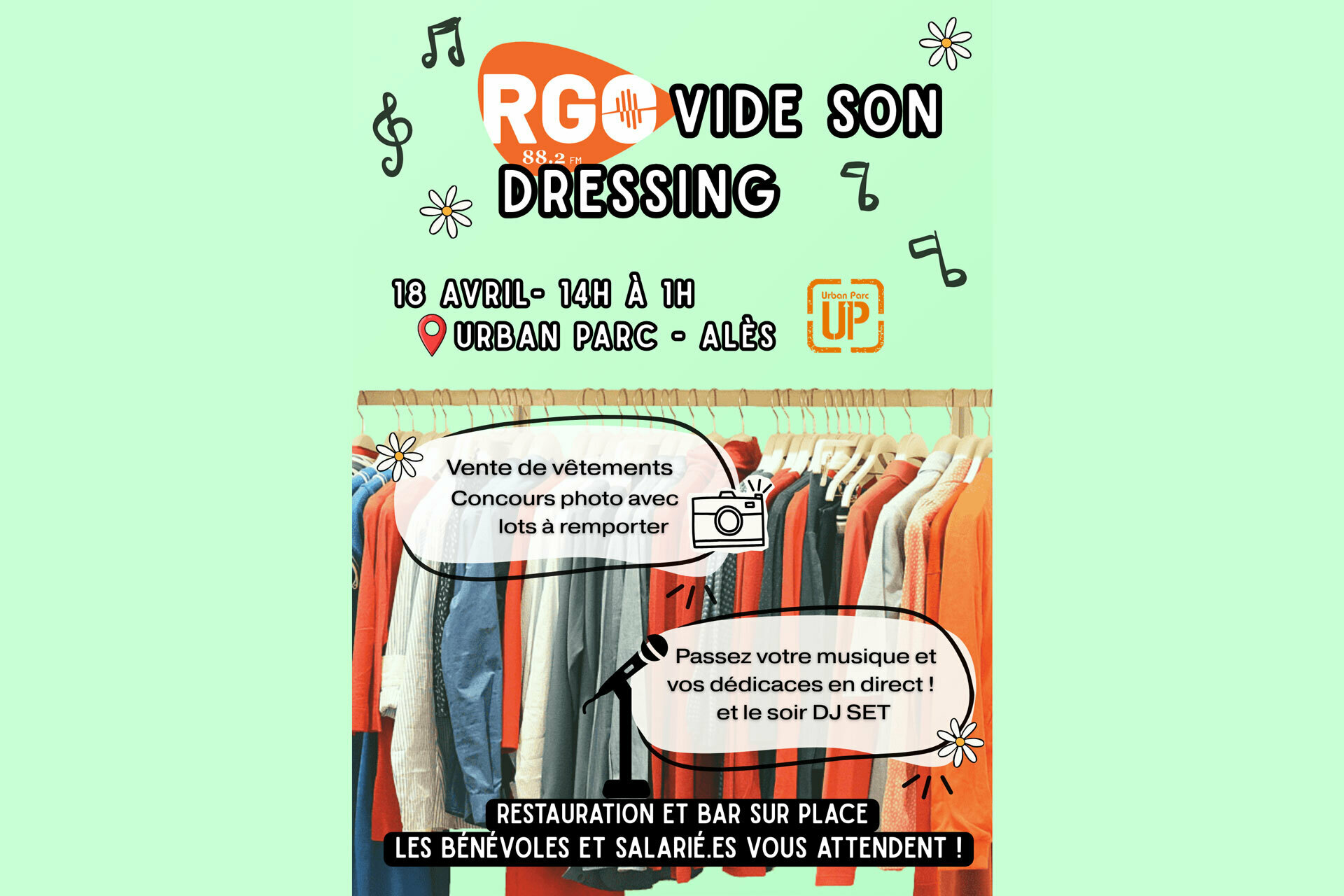 Radio Grille Ouverte vide son dressing