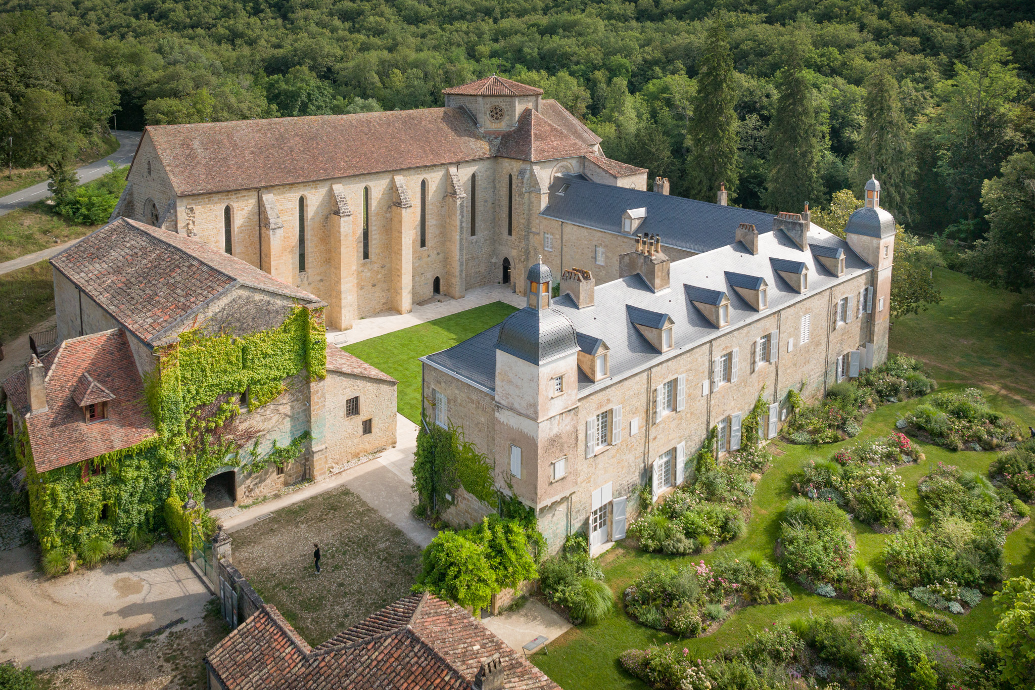 Visite commentée de l'abbaye de Beaulieu