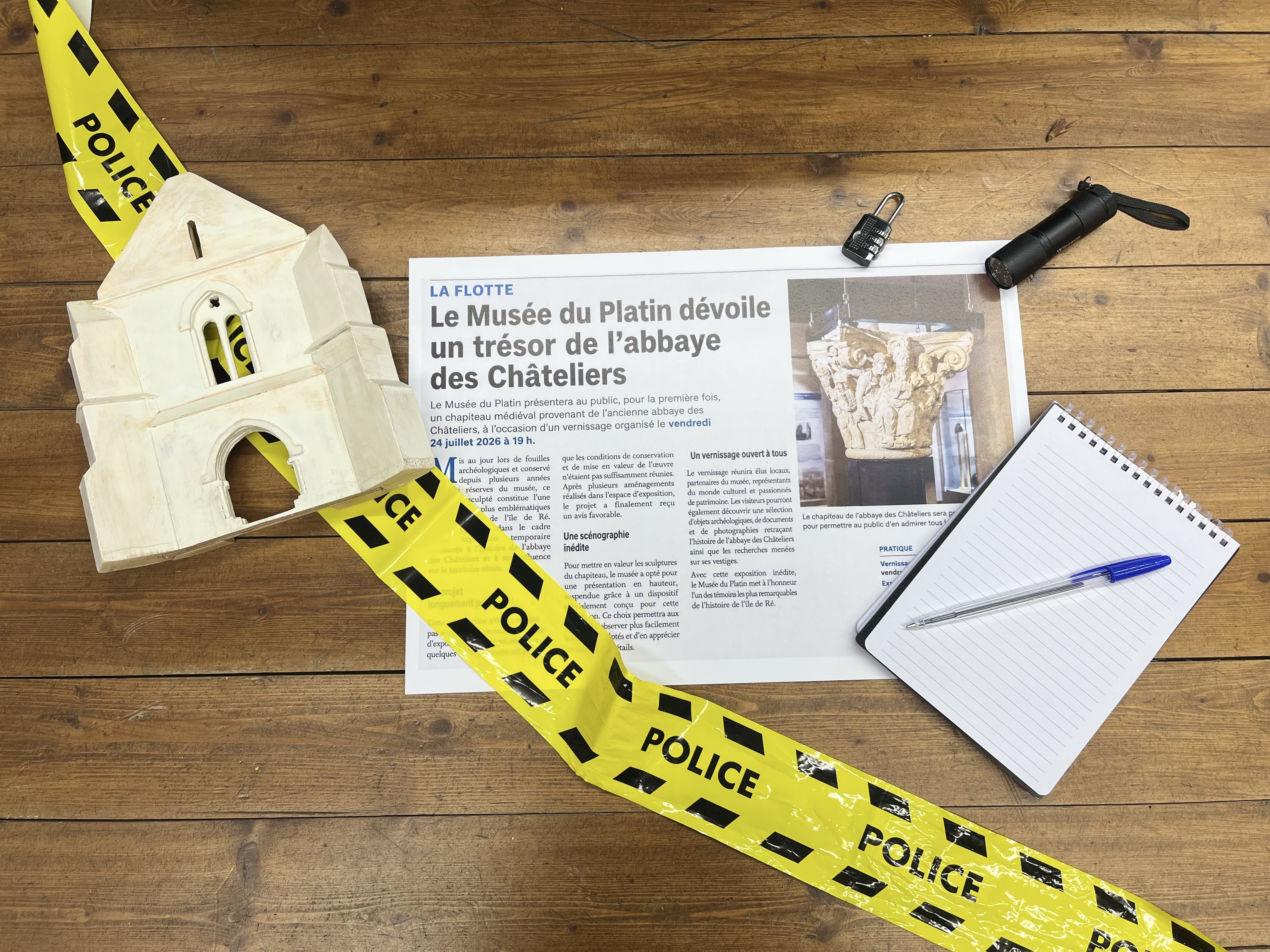 Escape game : L'œuvre disparue