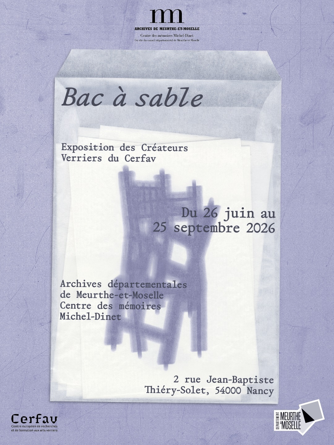 Exposition 'Bac à sable'