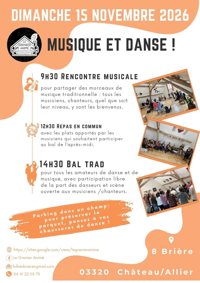 rencontre musicale et bal trad