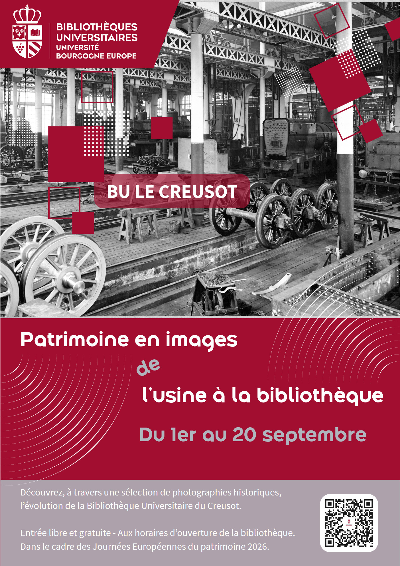 Patrimoine en images : de l'usine à la bibliothèque