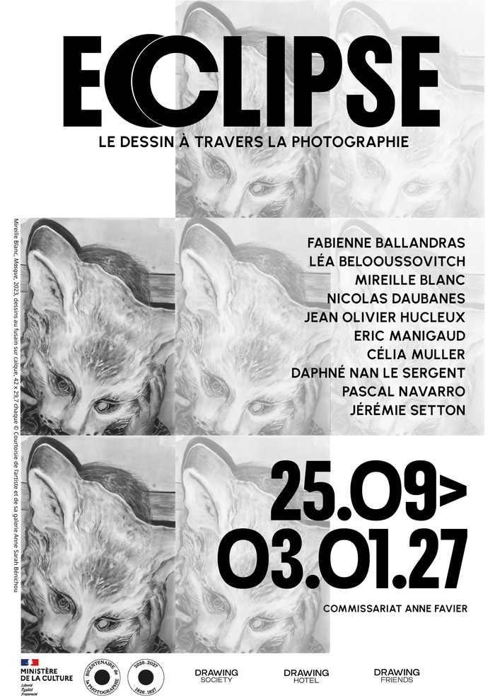 Affiche — Éclipse, le dessin à travers la photographie