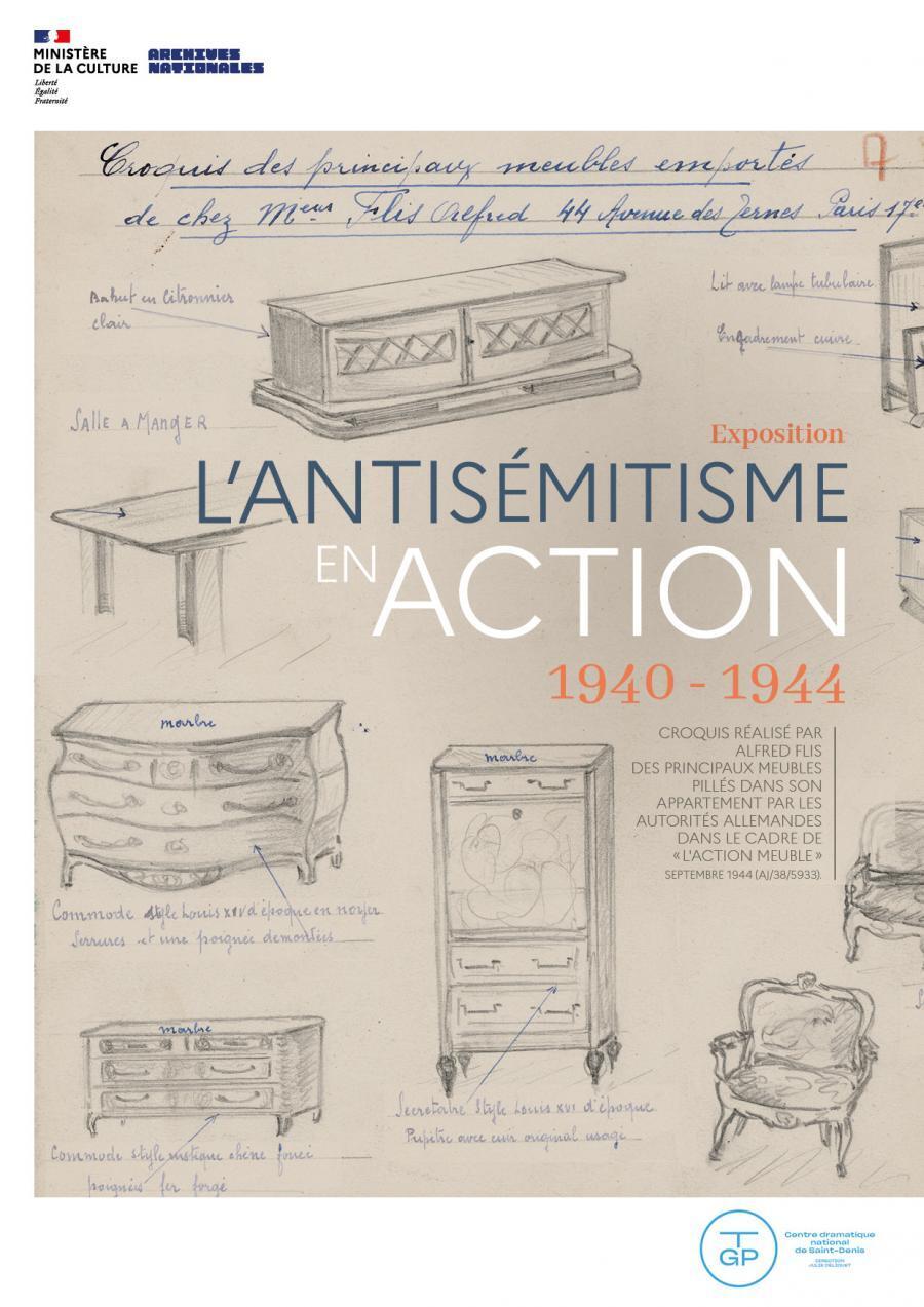 Visite guidée de l’exposition L’antisémitisme en action, 1940-1944
