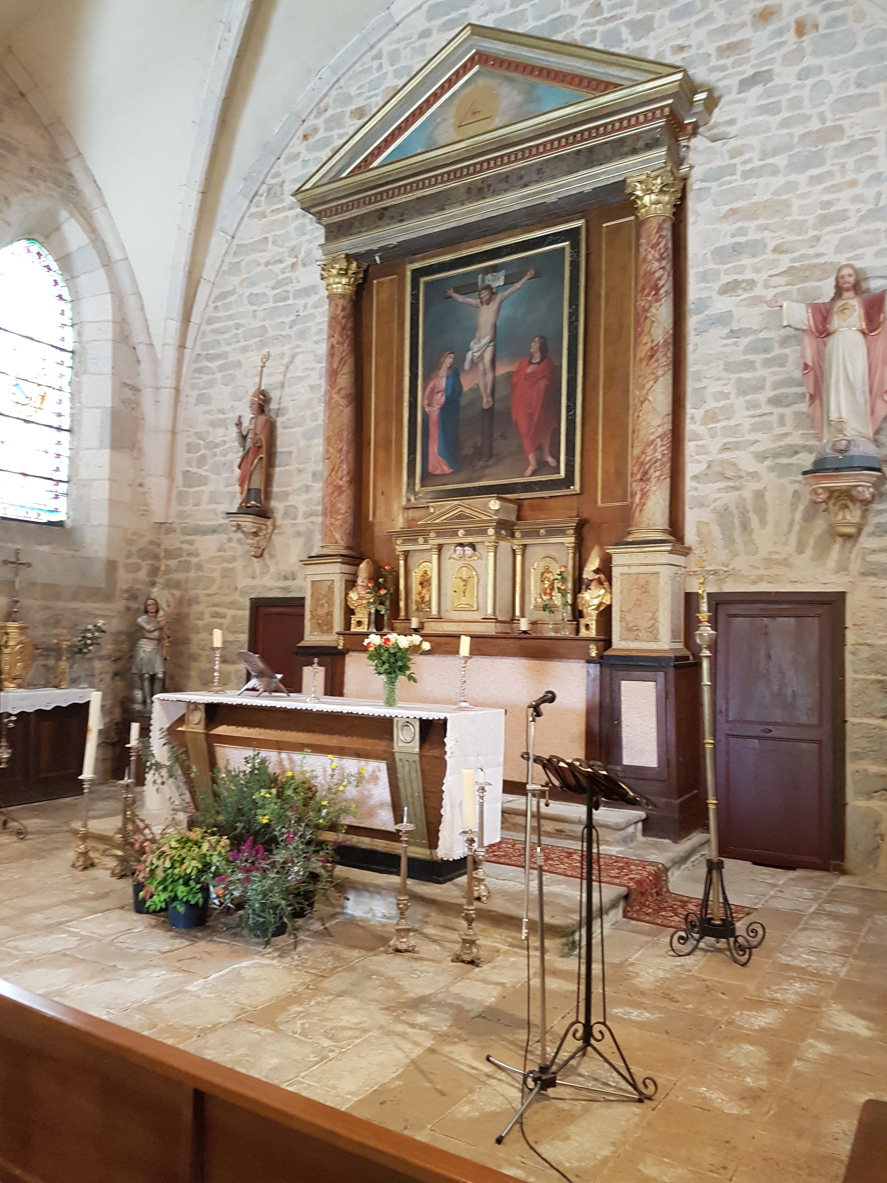 Visite libre de l'église Sainte-Hilaire de Bio