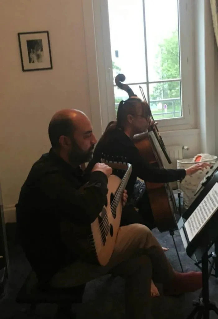 Concert de Basem Al-Ashkar et Emmanuelle Miton
