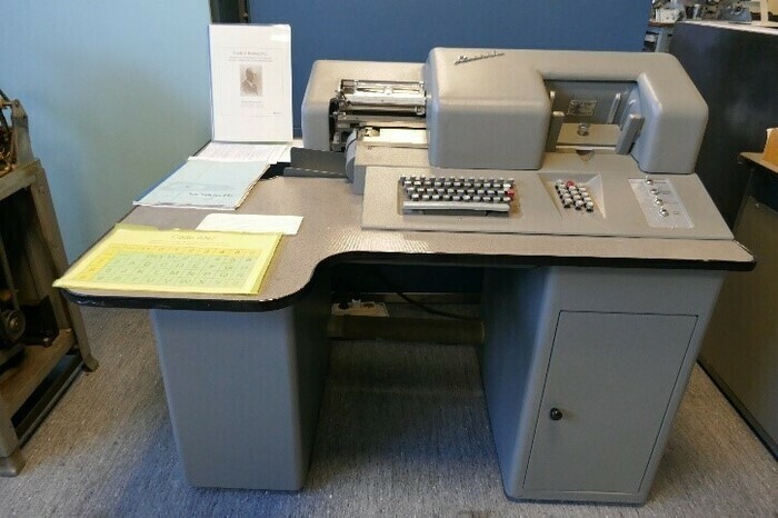 Affiche — Visite du musée de la Mécanographie