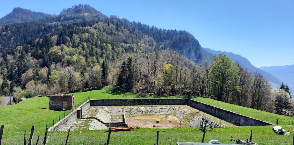 Découverte de l'ancienne station de pompage turbinage