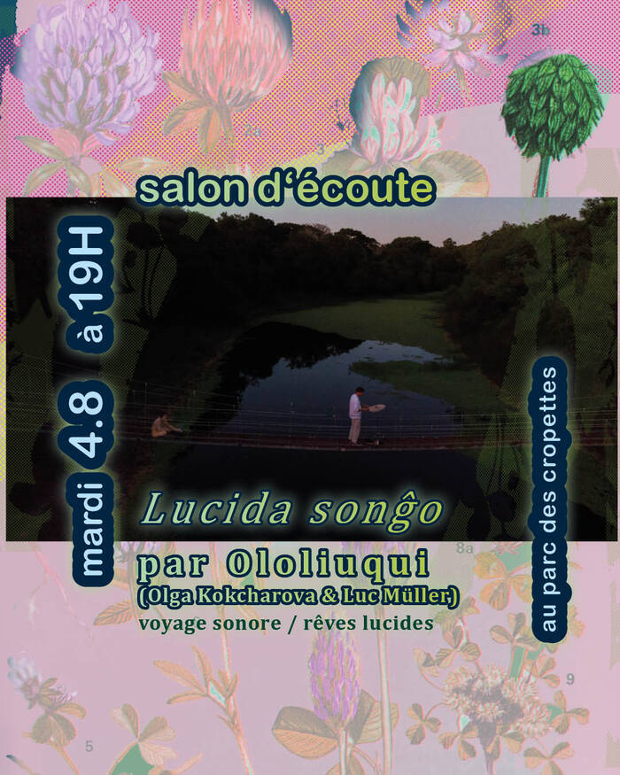 SALON D’ÉCOUTE avec Lucida Sonĝo