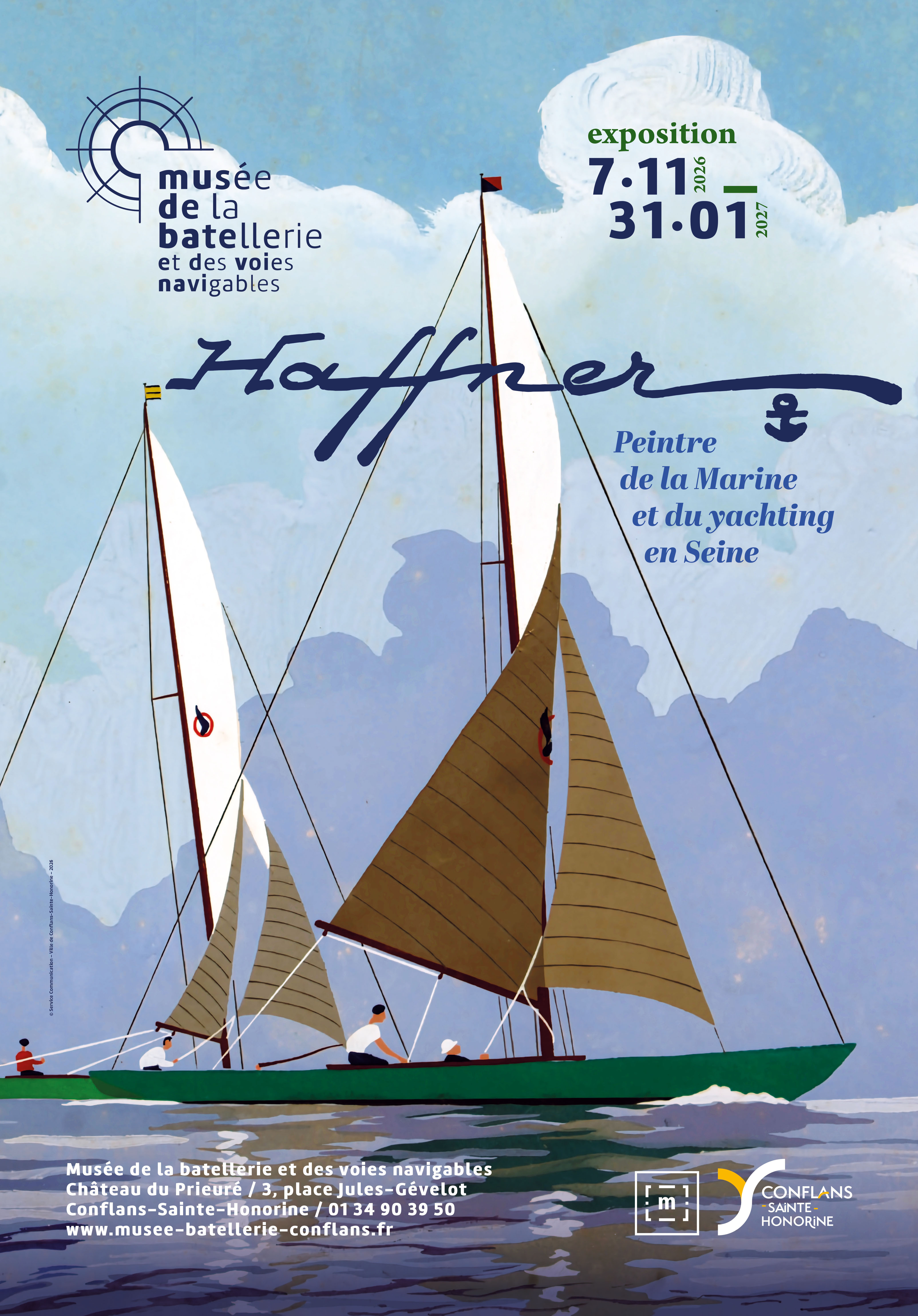 Haffner, peintre de la Marine et du yachting en Seine