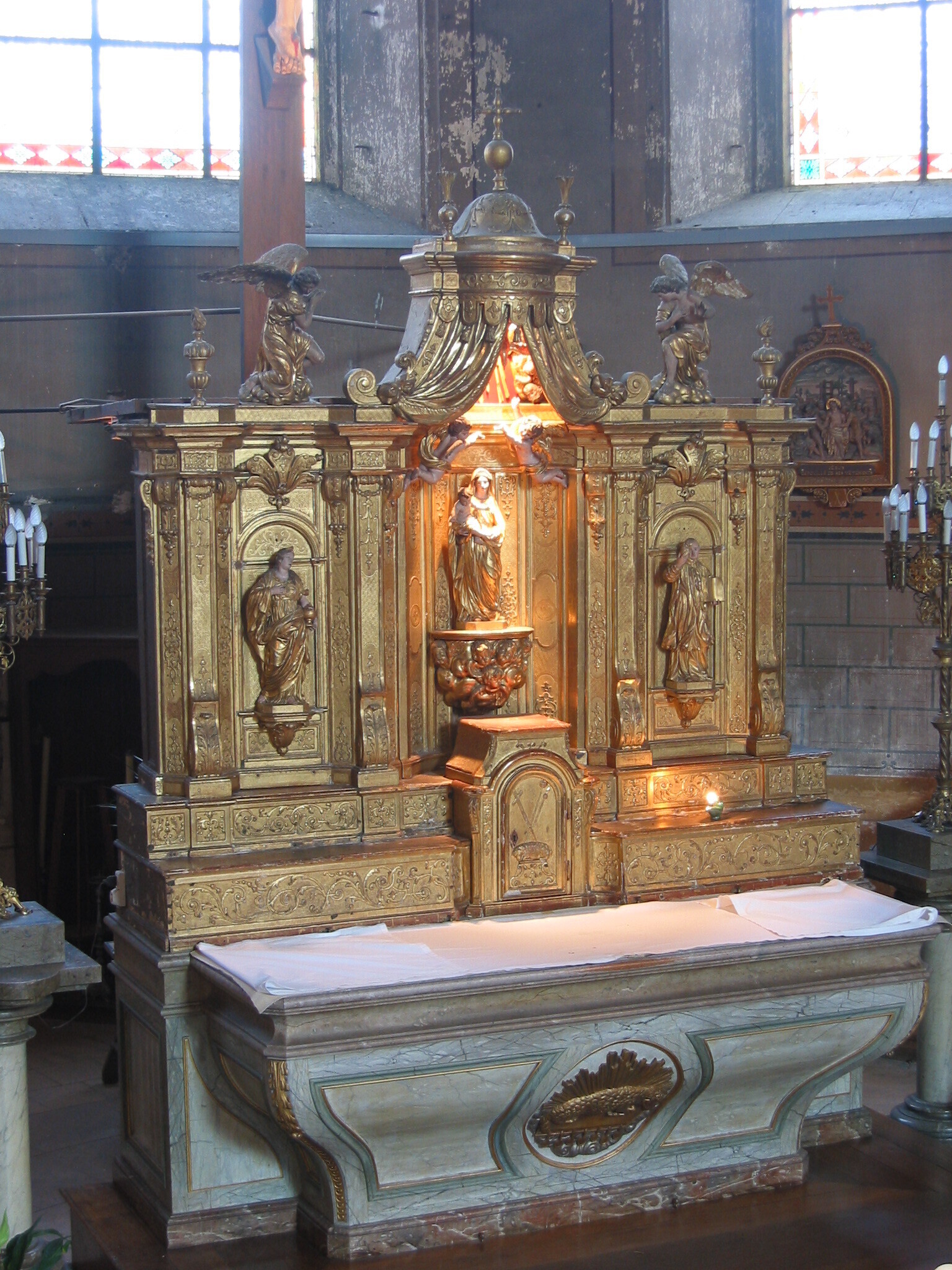 Visite de la chapelle de l’hôpital
