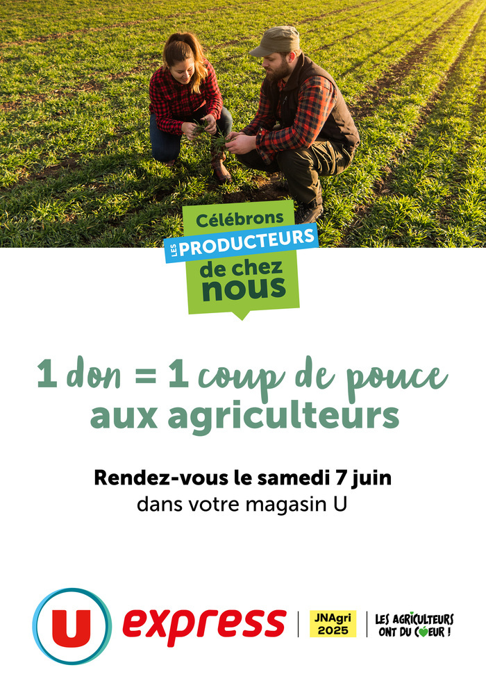 Célébrons les Producteurs de chez nous au U Express BREST Recouvrance