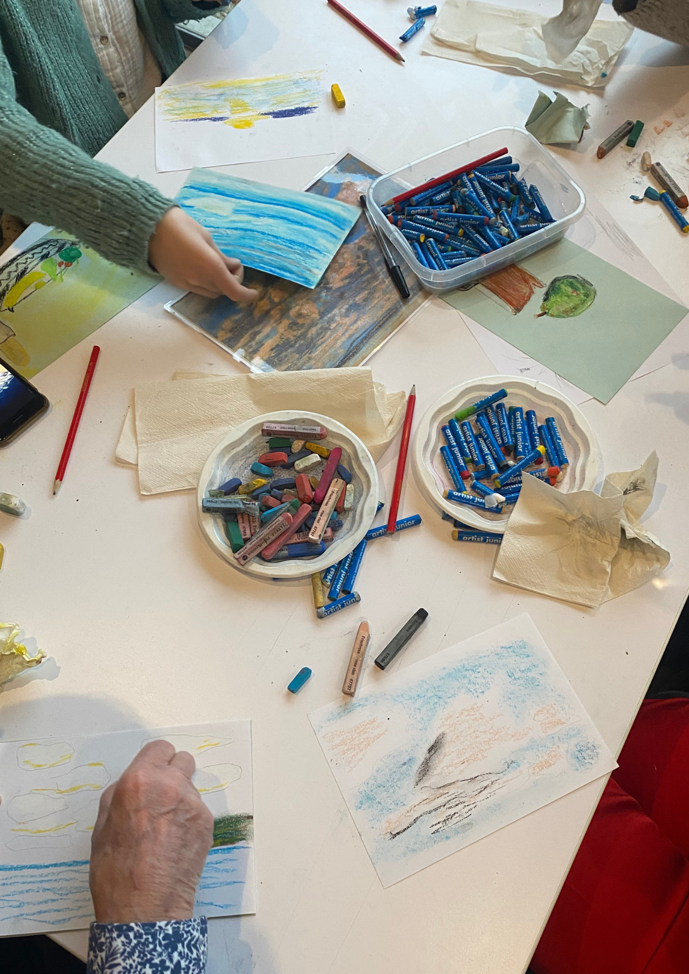 Atelier croquis de nuages