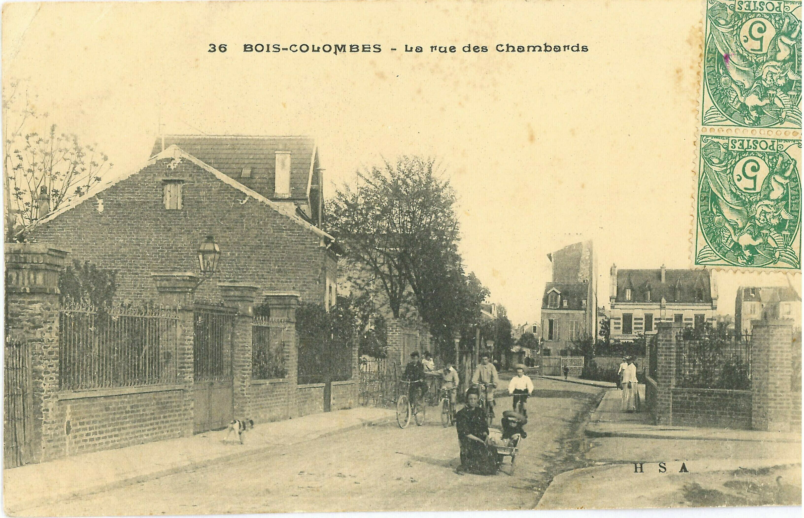 Parcours commenté et à vélo dans Bois-Colombes